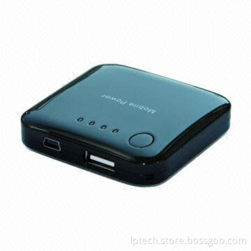 5V Power Bank with 2000mAh Capacity, Aluminum, Practical and Convenien, with LED Torchlight